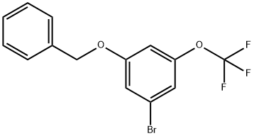 1-(BENZYLOXY)-3-BROMO-5-(TRIFLUOROMETHOXY)BENZENE