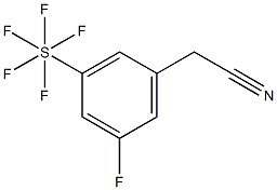 2-(3-氟-5-(五氟-Λ6-硫烷基)苯基)乙腈