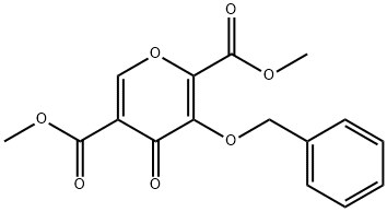 4-氧代-3-苄氧基-4H-吡喃-2,5-二甲酸二甲酯