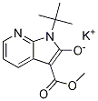 1-叔丁基-3-(甲氧羰基)-1H-吡咯并[2,3-B]吡啶-2-酚钾盐