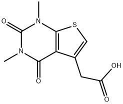 2-(1,3-二甲基-2,4-二氧代-1,2,3,4-四氢噻吩并[2,3-D]嘧啶-5-基)乙酸