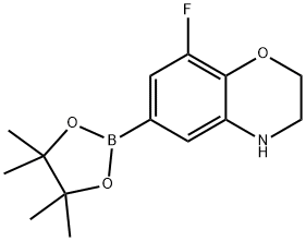 8-Fluoro-6-(4,4,5,5-tetramethyl-1,3,2-dioxaborolan-2-yl)-3,4-dihydro-2h-benzo[b][1,4]oxazine