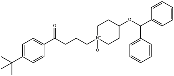 1-[4-(1,1-DiMethylethyl)phenyl]-4-[4-(diphenylMethoxy)-1-oxido-1-piperidinyl]-1-butanone