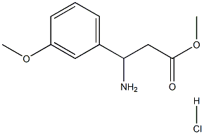 DL-3-氨基-3-(3-甲氧基苯基)丙酸甲酯盐酸盐