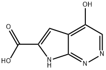 4-羟基-7H-吡咯并[2,3-C]哒嗪-6-羧酸