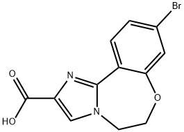 9-溴-5,6-二氢苯并[F]咪唑[1,2-D][1,4]恶氮杂-2-羧酸