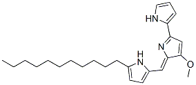 2-(5-Undecyl-2-pyrrolylmethylene)-3-methoxy-5-(2-pyrrolyl)-2H-pyrrole