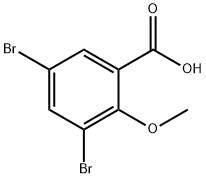 2-甲氧基-3,5-二溴苯甲酸