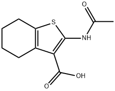 2-(乙酰基氨基)-4,5,6,7-四氢-1-苯并噻吩-3-羧酸