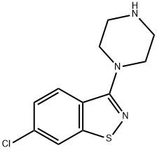 6-Chloro-3-(piperazin-1-yl)benzol[d]isothiazole