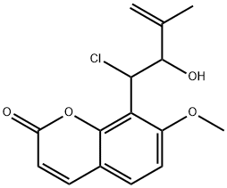 8-(1-CHLORO-2-HYDROXY-3-METHYL-BUT-3-ENYL)-7-METHOXY-CHROMEN-2-ONE