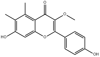 4',7-dihydroxy-3-methoxy-5,6-dimethylflavone