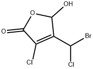 4-(溴氯甲基)-3-氯-5-羟基-2(5H)-呋喃酮