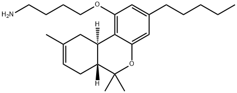 4-[[(6aR)-6aβ,7,10,10aα-Tetrahydro-6,6,9-trimethyl-3-pentyl-6H-dibenzo[b,d]pyran-1-yl]oxy]-1-butanamine