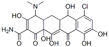 7-Chloro-4-(dimethylamino)-1,4,4a,5,5a,6,11,12a-octahydro-3,6,9,10,12,12a-hexahydroxy-1,11-dioxo-2-naphthacenecarboxamide