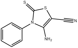 4-氨基-3-苯基-2-硫代-2,3-二氢噻唑-5-甲腈