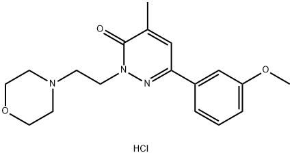 6-(3-甲氧基苯基)-4-甲基-2-(2-吗啉代乙基)哒嗪-3(2H)-酮盐酸盐