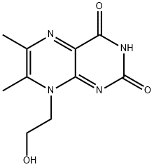 8-(2-Hydroxyethyl)-6,7-dimethylpteridine-2,4(3H,8H)-dione