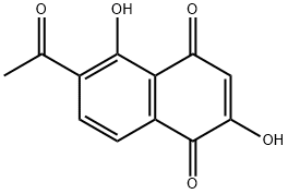 6-Acetyl-2,5-dihydroxy-1,4-naphthoquinone