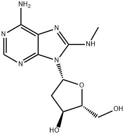 2'-Deoxy-8-methylamino-adenosine