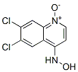 6,7-DICHLORO-4-HYDROXYLAMINOQUINOLINE1-OXIDE