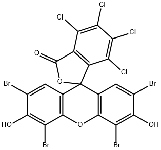 2,3,4,5-四氯-6-(2,4,5,7-四溴-6-羟基-3-氧代-3H-占吨-9-基)苯甲酸