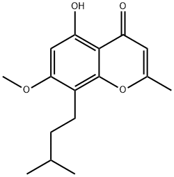 5-Hydroxy-8-isopentyl-7-methoxy-2-methylchromone