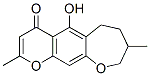 6,7,8,9-Tetrahydro-5-hydroxy-2,8-dimethyl-4H-pyrano[3,2-h][1]benzoxepin-4-one