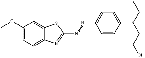 2-[乙基[4-[(6-甲氧基-2-苯并噻唑基)偶氮]苯基]氨基]乙醇