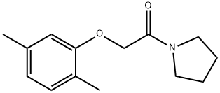 Ethanone,2-(2,5-dimethylphenoxy)-1-(1-pyrrolidinyl)-