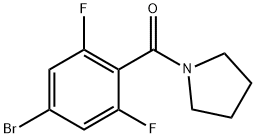 1-[(4-溴-2,6-二氟苯基)羰基]吡咯烷