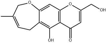 6,9-Dihydro-5-hydroxy-2-(hydroxymethyl)-8-methyl-4H-pyrano[3,2-h][1]benzoxepin-4-one