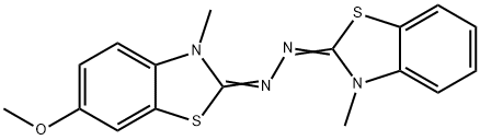 6-Methoxy-3-methyl-(3-methyl-2(3H)-benzothiazolidine)-hydrazone2(3H)-benzothiazolone