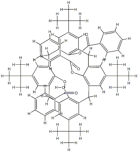 4-叔丁基杯[4]芳烃三苯甲酸酯