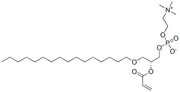 1-O-hexadecyl-2-acrylyl-sn-glycero-3-phosphocholine