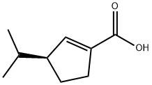 1-Cyclopentene-1-carboxylicacid,3-(1-methylethyl)-,(S)-(9CI)