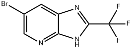 6-溴-2-(三氟甲基)-3H-咪唑并[4,5-B]吡啶