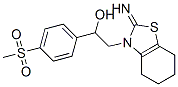 4,5,6,7-tetrahydro-2-imino-alpha-(p-mesylphenyl)benzothiazoline-3-ethanol