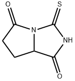 1H-Pyrrolo[1,2-c]imidazole-1,5(6H)-dione,tetrahydro-3-thioxo-(9CI)