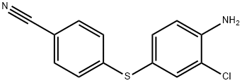 4-((4-Amino-3-chlorophenyl)thio)benzonitrile