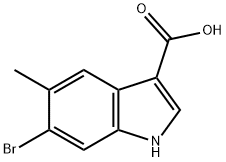 6-溴-5-甲基吲哚-3-羧酸