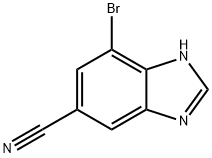 4-Bromo-6-cyano-1H-benzimidazole