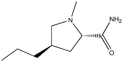 2-Pyrrolidinecarboxamide,1-methyl-4-propyl-,trans-D-(8CI)