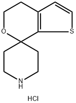 4',5'-dihydrospiro[piperidine-4,7'-thieno[2,3-c]pyran]