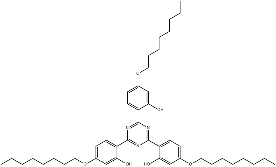 2,2',2''-(1,3,5-Triazine-2,4,6-triyl)tris[5-(octyloxy)phenol]