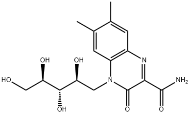 quinoxaline-3,4-dihydro-6,7-dimethyl-3-keto-4-D-ribityl-2-carboxamide