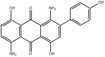 1,5-二氨基-4,8-二羟基-2-(4-羟苯基)-9,10-蒽二酮