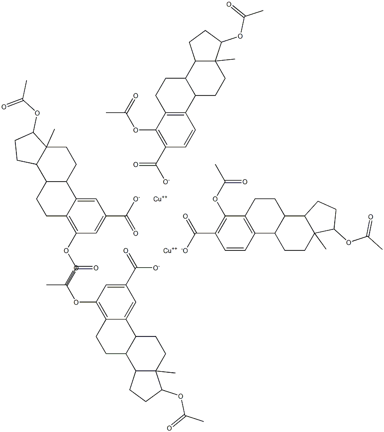 tetrakis(3,17-diacetoxyestra-1,3,5(10)-trien-2-carboxylato)dicopper(II)