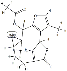 11-Acetyloxy-1a,2,3,7,11,11a-hexahydro-8,11a-dimethyl-5H-7,4-methenofuro[3,2-c]oxireno[f]oxacycloundecin-5-one