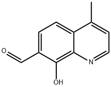 7-Quinolinecarboxaldehyde,8-hydroxy-4-methyl-(8CI)